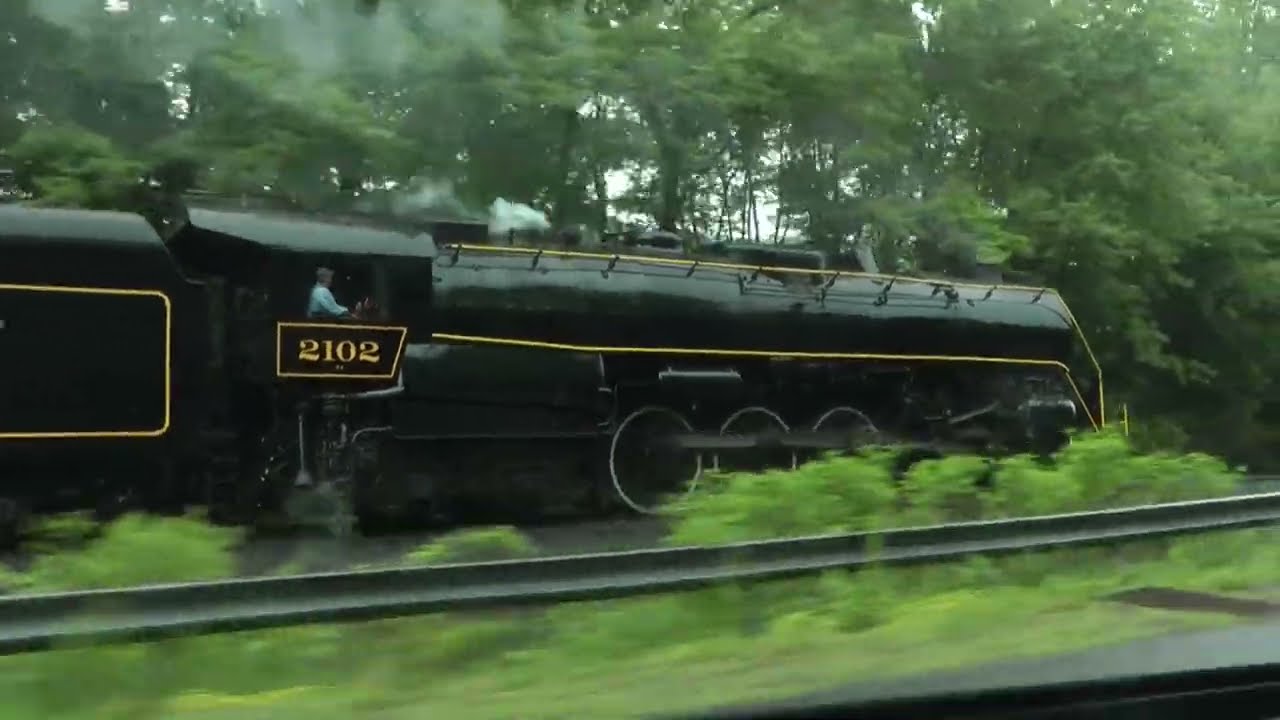 Reading & Northern 4-8-4 No. 2102, May 28 2022