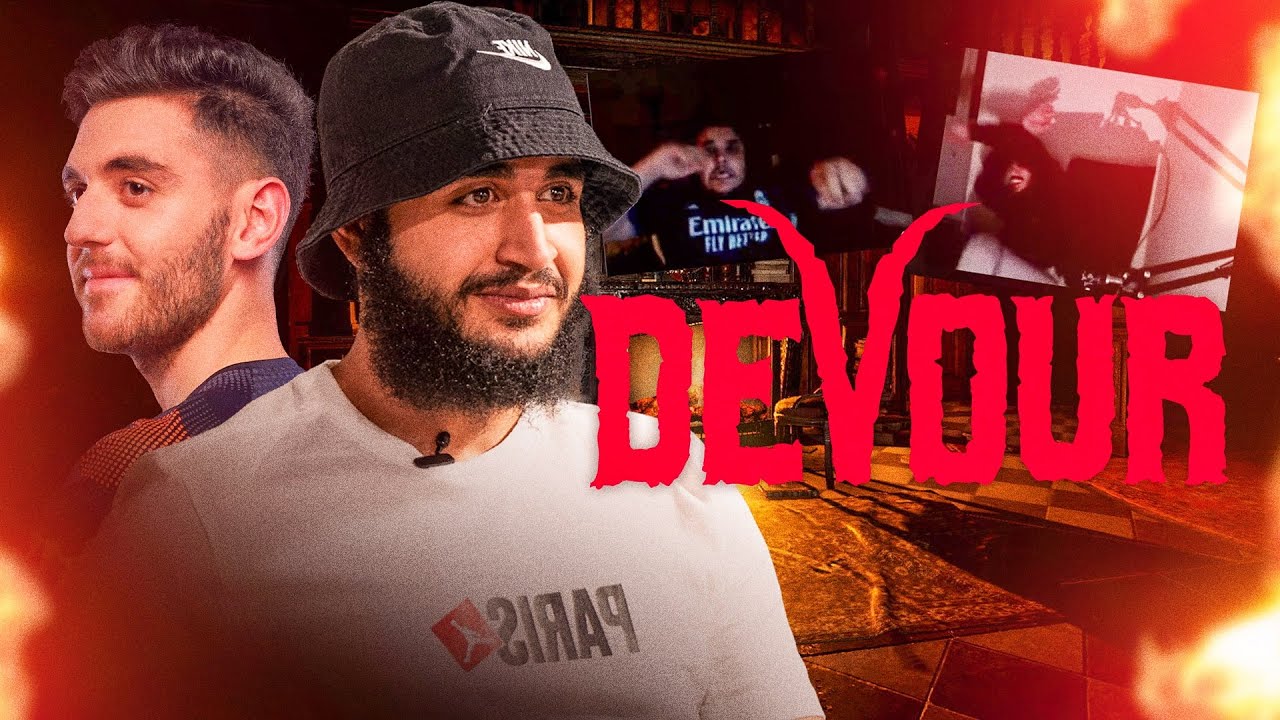 ON CONTINUE LE JEU D'HORREUR DEVOUR AVEC LES 4 CAMS DE BIBI, NISQY, GHALI & ZONGO