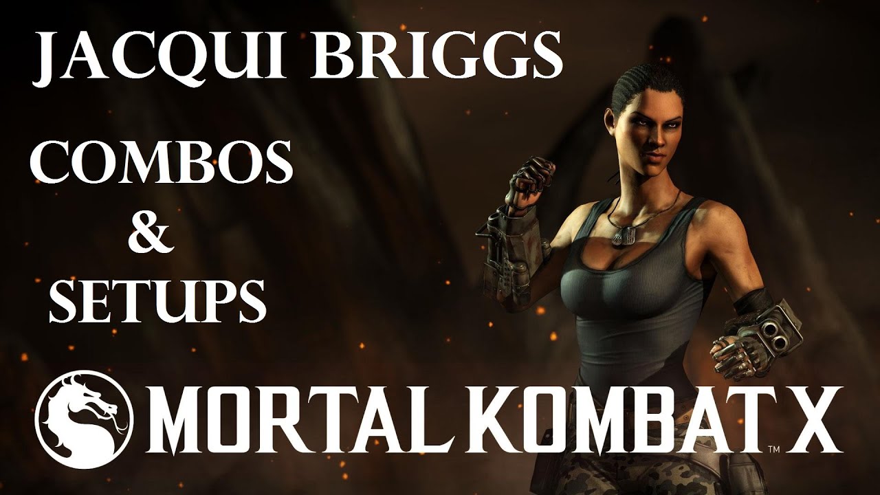 MKX - Jacqui Briggs New Combos & Setups (41%-96%)