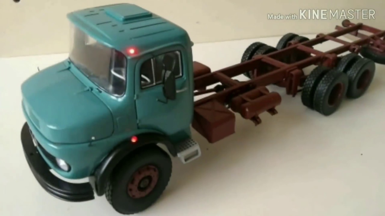 Assim se faz uma miniatura de caminhão
