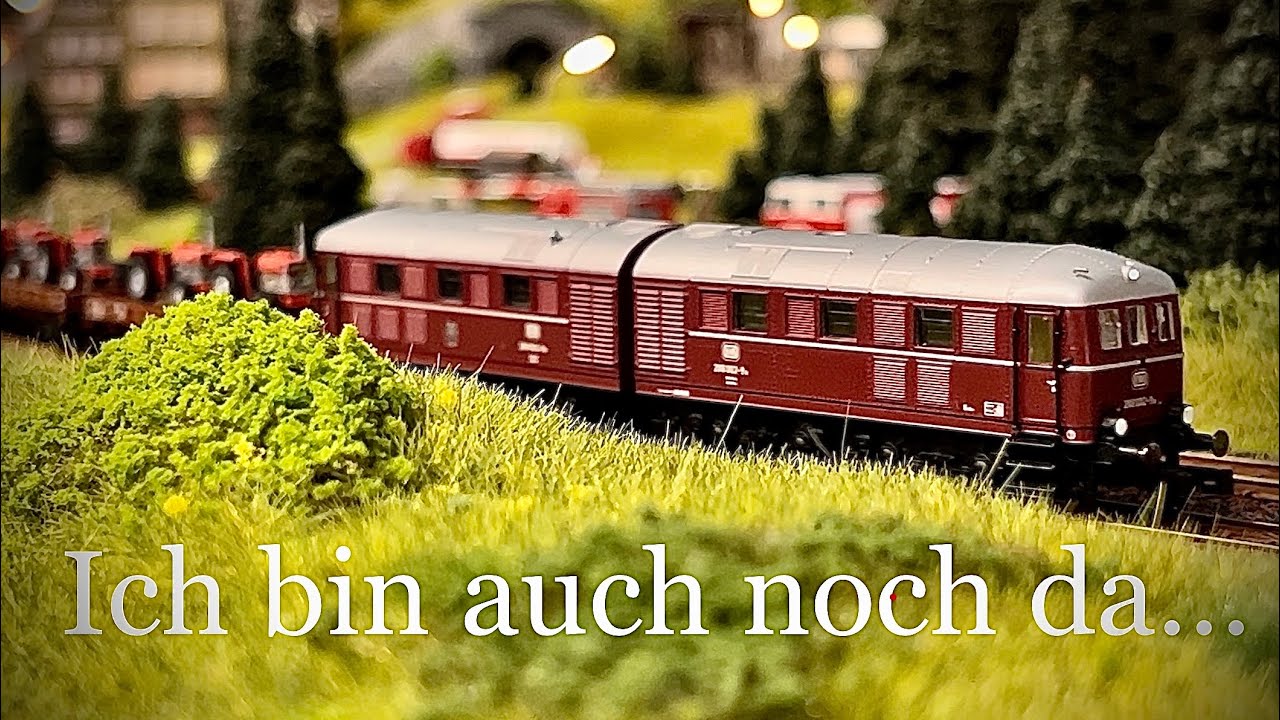 Modellbahn Spur N Fahrvideo „Ich bin auch noch da…“