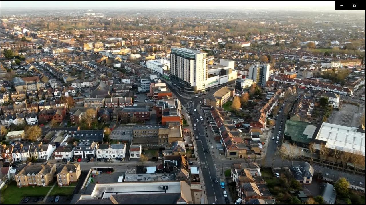 north Finchley drone exploration 1