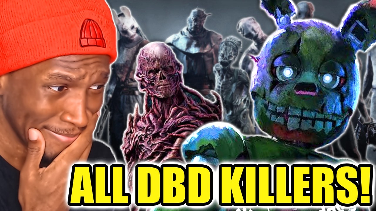 REACTING to ALL Dead By Deadlight Killer Trailers!