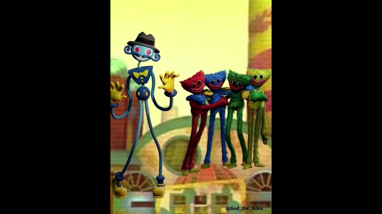 Daddy long legs vs all poppy playtime characters 🔥🔥💯 #trending #edit #catnap