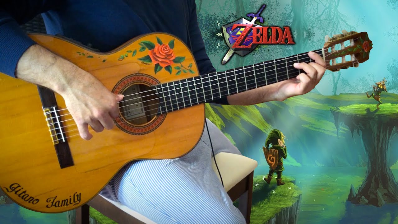 『Lost Woods | Saria's Song』(Zelda Ocarina of Time) meet LucasGitanoFamily【flamenco guitar cover】ゼルダ