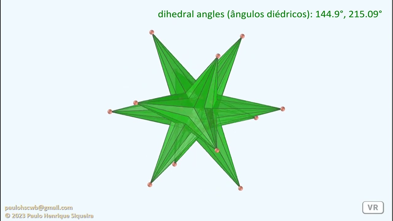 Triacontaedro disdyakis medial -  Medial disdyakis triacontahedron