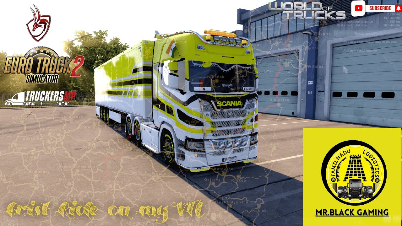 Euro Truck Simulator 2 / TruckersMp  GamePlay With VTC [COMPANY] TRUCK 