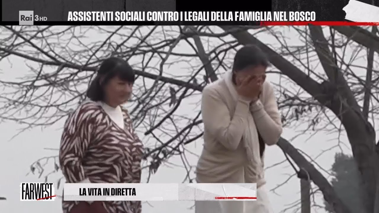 Gli assistenti sociali contro i legali della famiglia nel bosco - 17/03/2026