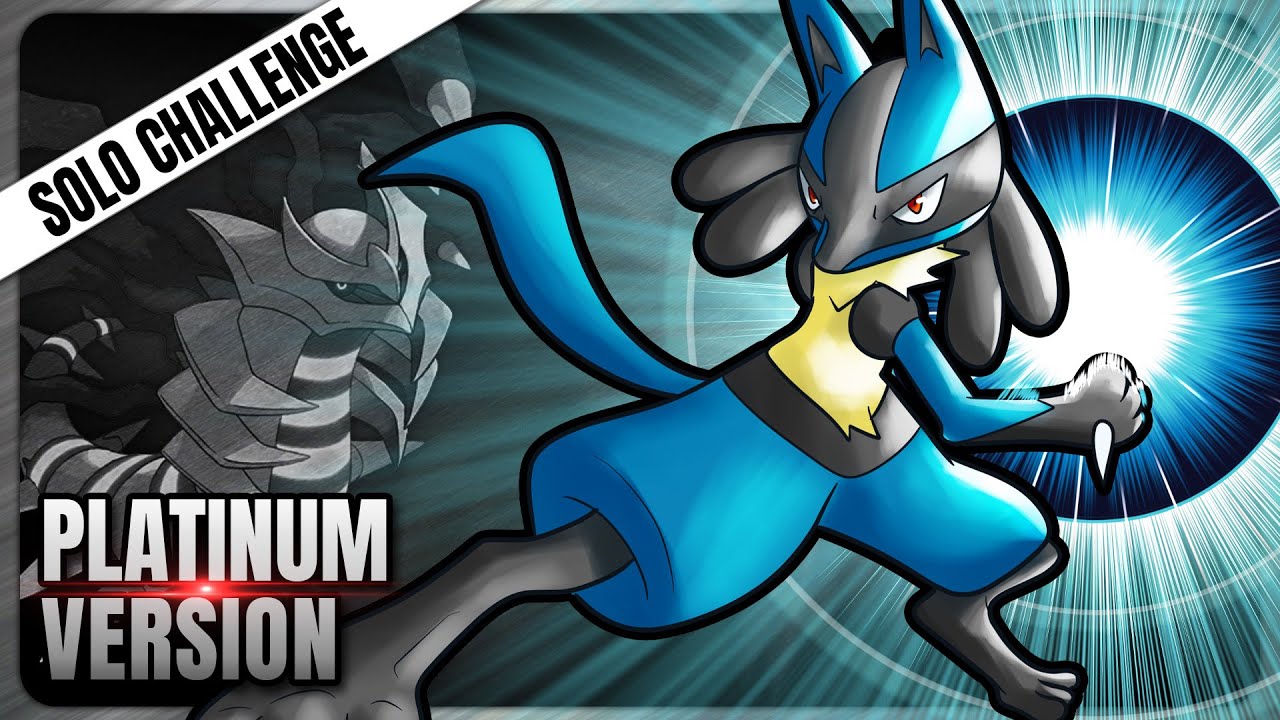 Lucario-line Solo Challenge - Pokemon Platinum
