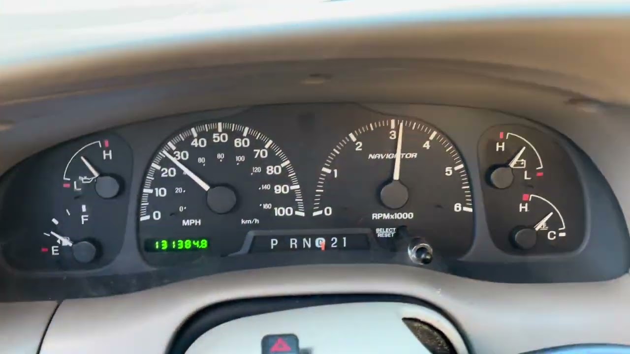 2000 Lincoln Navigator Intech DOHC 5.4L V8  WOT 0-60