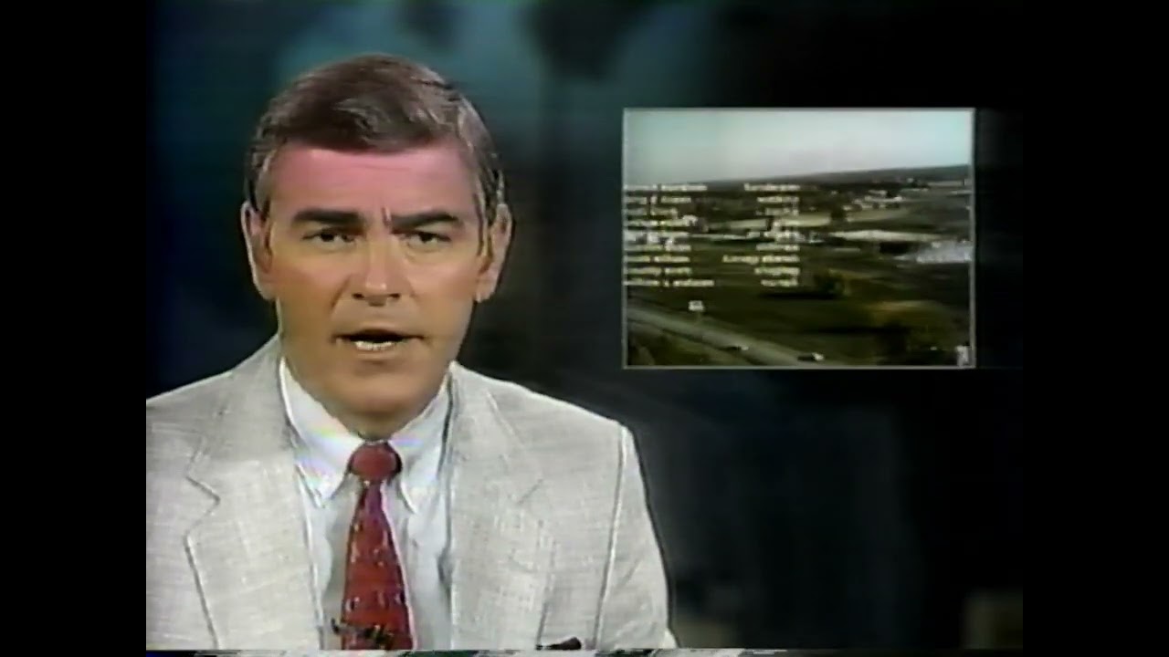 Channel 9 News Blurb July 26th 1990 - Rosanne Barr National Anthem