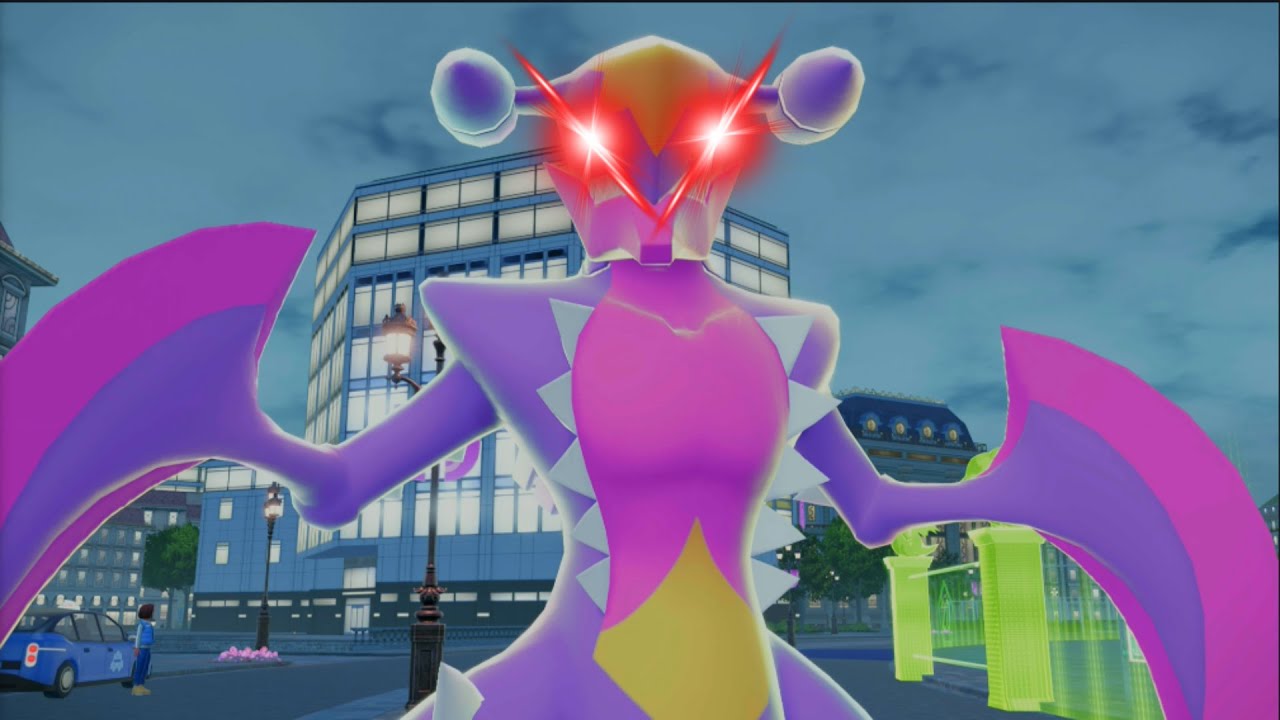 РЕАКЦИЯ НА БЛЕСТЯЩЕГО АЛЬФА МЕГА ГАРЧОМПА | ОН ОГРОМНЫЙ!!!! | POKEMON LEGENDS ZA!!!!!!!