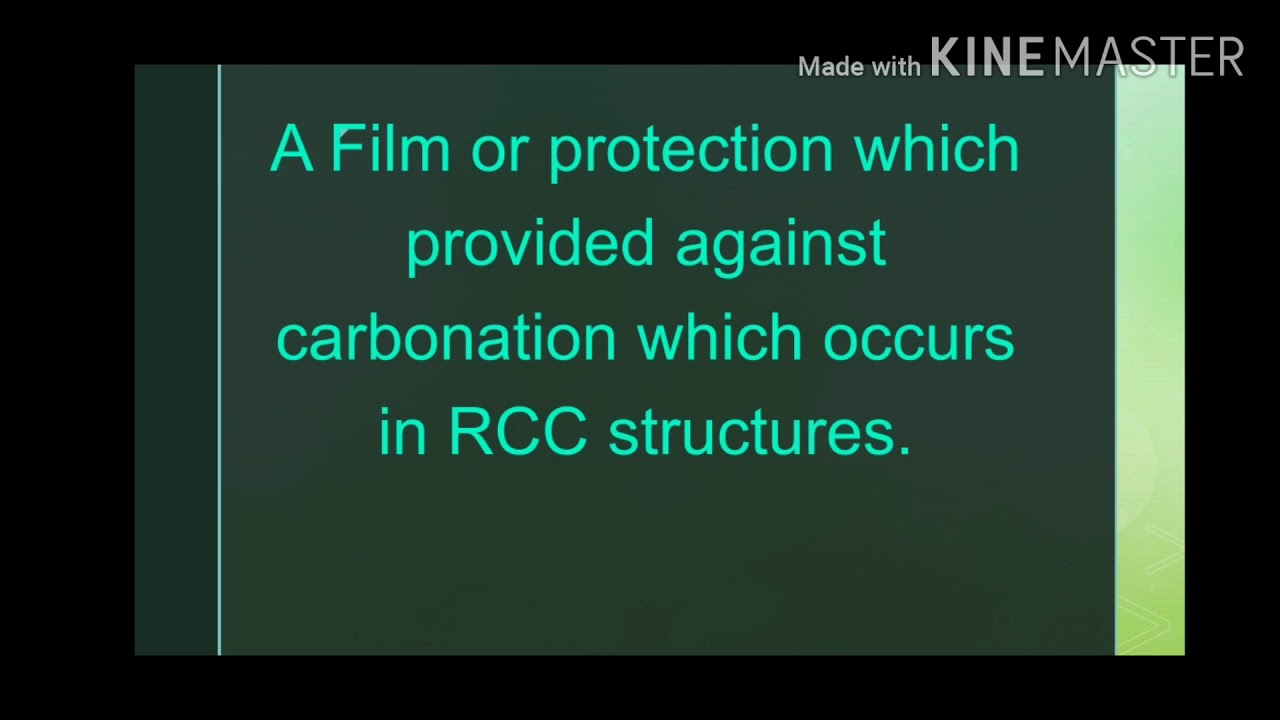 ANTI-CARBONATION PAINT