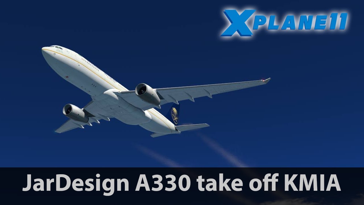 JarDesign A330 Take Off from NY | X-Plane 11 | airbus
