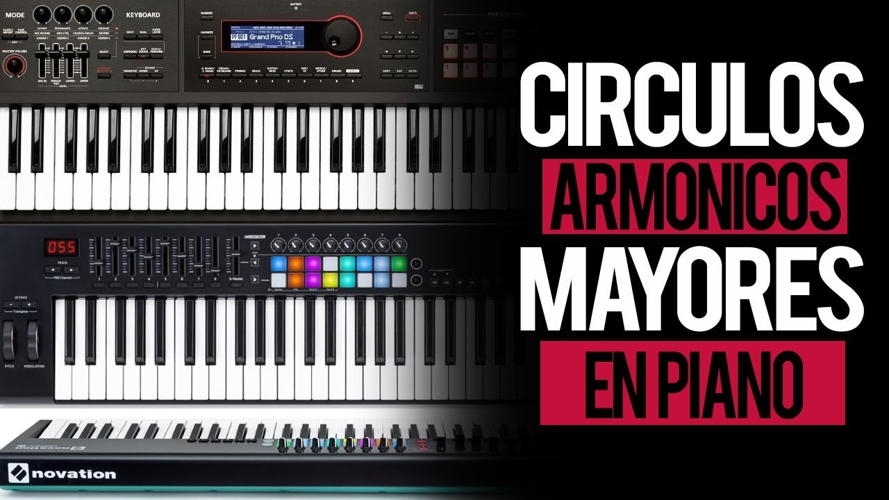 CÍRCULOS ARMÓNICOS MAYORES - APRENDE PIANO