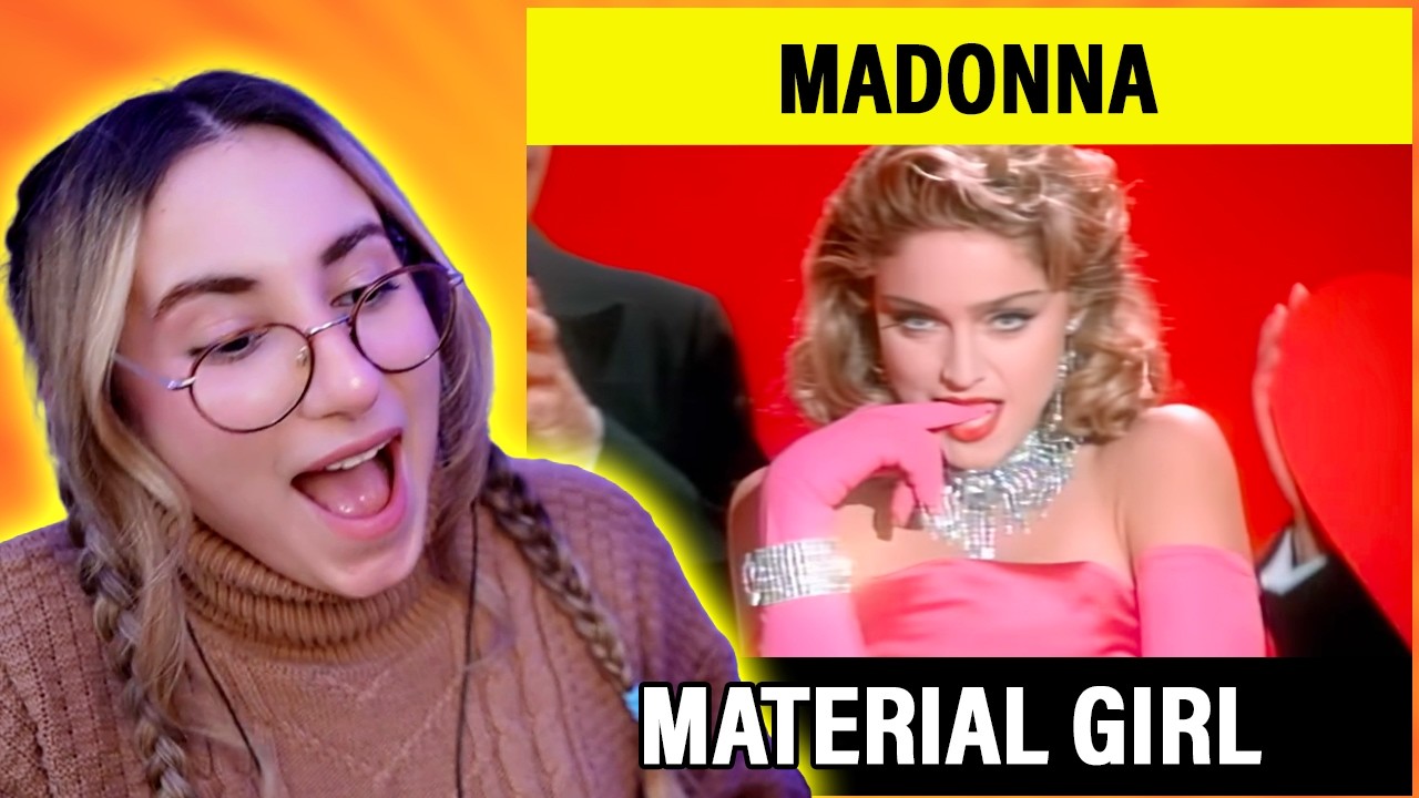 💎 This Song Is Pure 80s Pop 😱 | Madonna - Material Girl | Singer Reacts