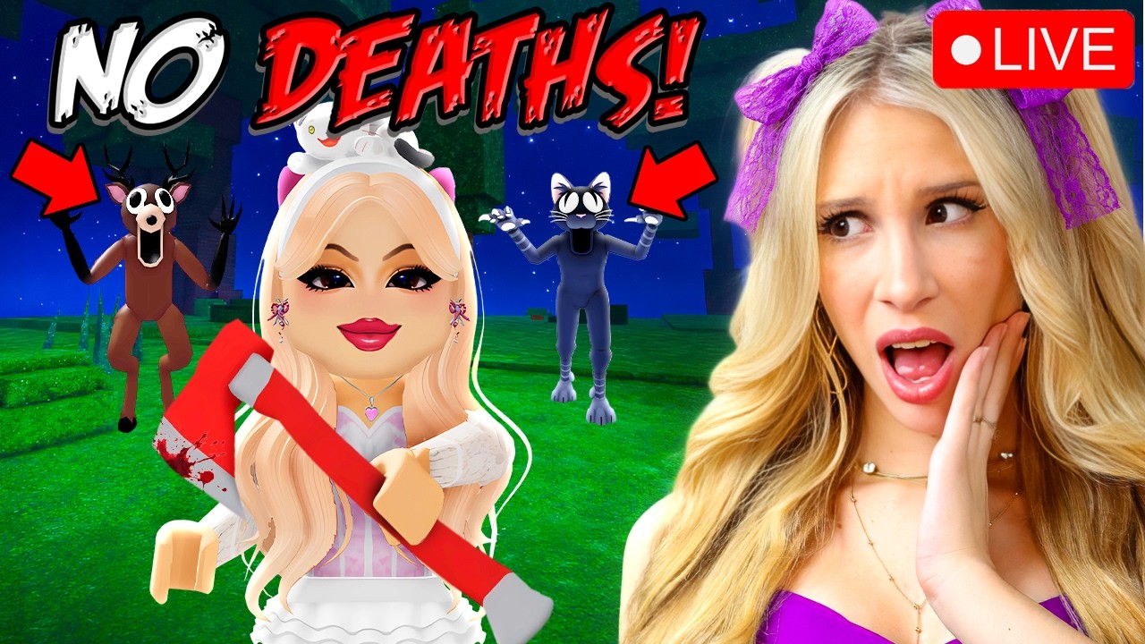 😱 TRYING TO SURIVE WITHOUT DYING IN 99 NIGHTS IN THE FOREST...