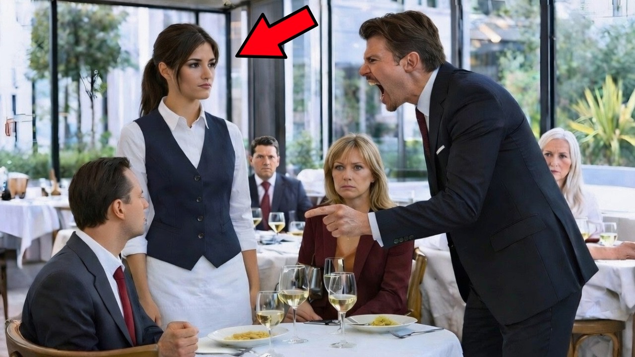 LE MILLIONNAIRE RÉPRIMANDE LA SERVEUSE — MAIS SA RÉPONSE LAISSE LE RESTAURANT SANS VOIX...
