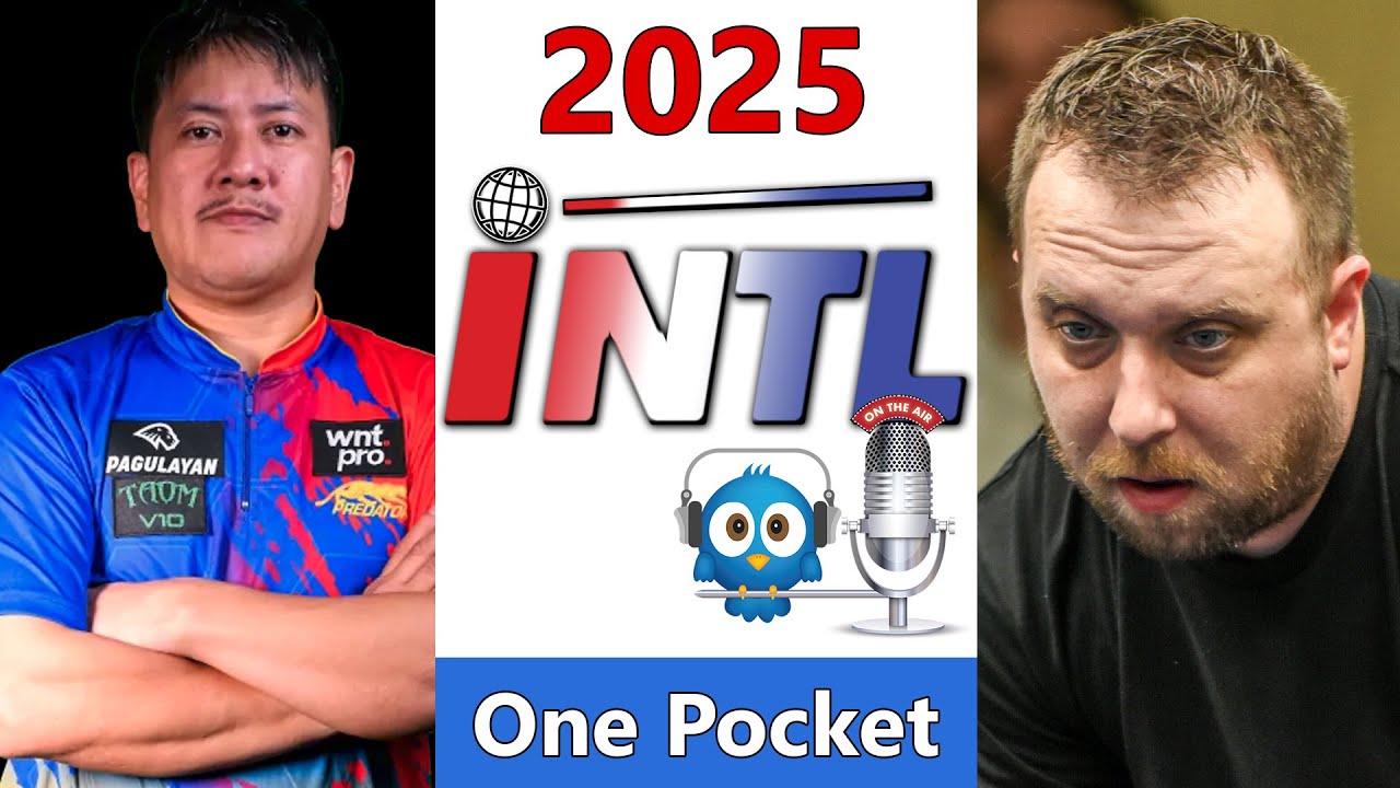 Justin Hall vs Roland Garcia - One Pocket - 2025 International Open