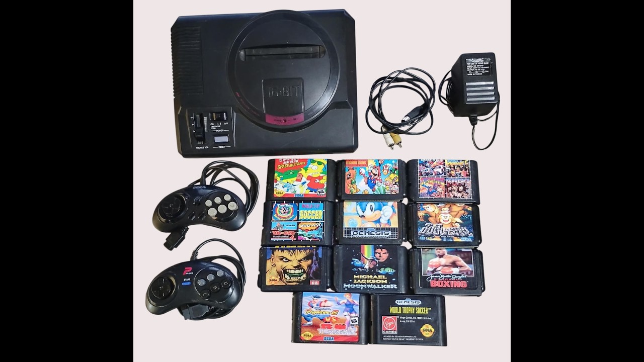 PRUEBA DE FUNCIONAMIENTO CONSOLA SEGA MODELO 1 - VENTA MERCADO LIBRE
