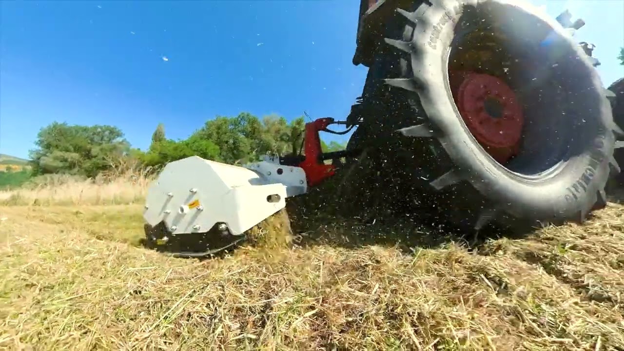 Mulcher für Traktoren  von 70 bis 100 PS Serie TRS - Hydraulische Verschiebung