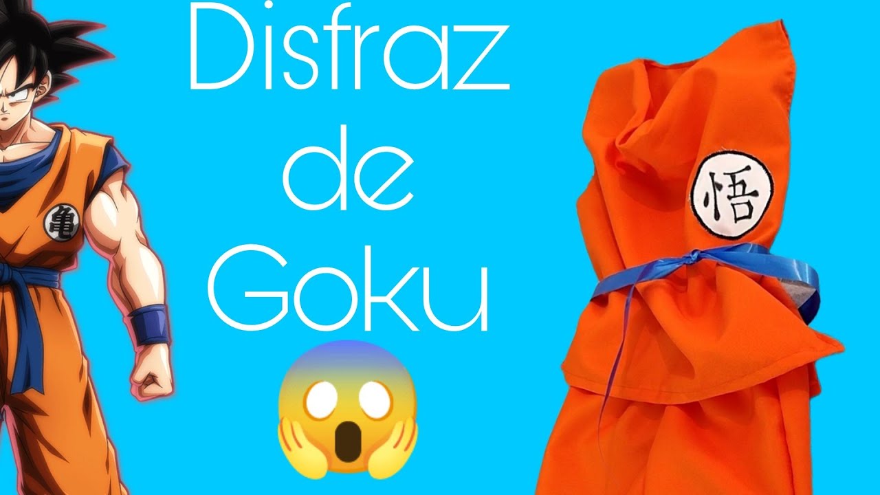 Disfraz de Goku fácil y rápido. cómo hacer un disfraz paso a paso. DIY. hazlo tu misma. negocio