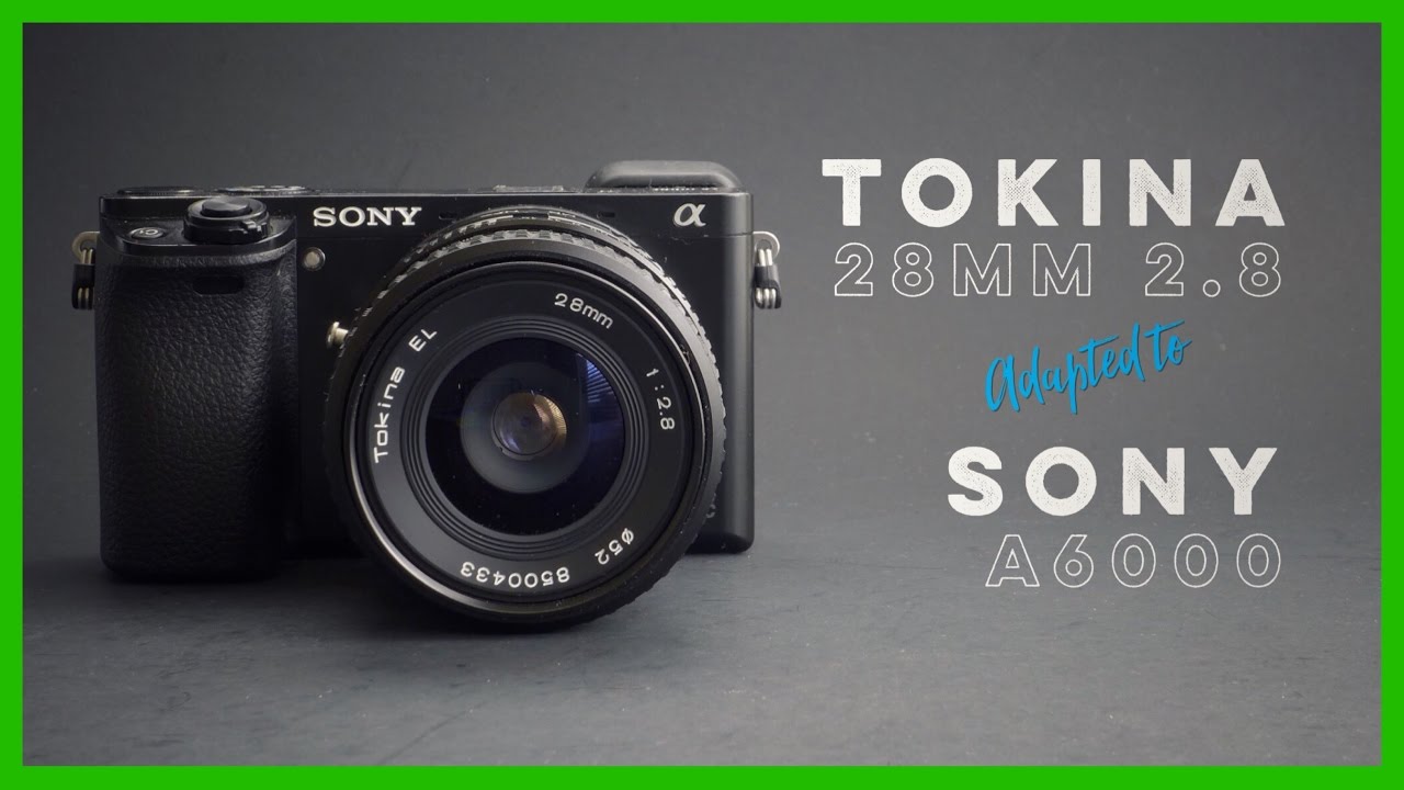 Tokina EL 28мм 2.8 адаптированный к A6000 Sony