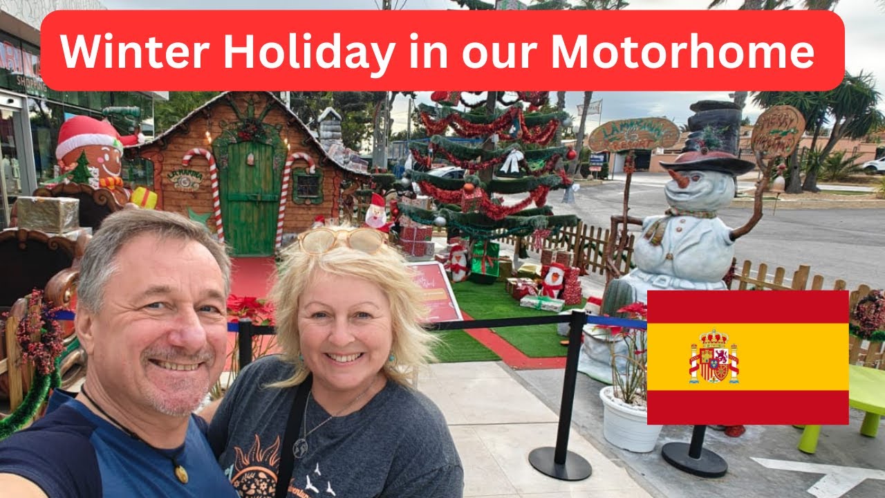 Our first Christmas winter holiday in our Motorhome in Spain