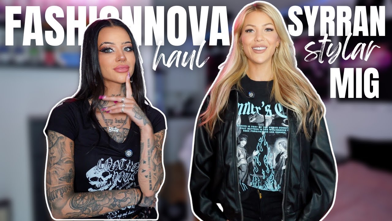 JOHANNA STYLAR MIG MED KLÄDER FRÅN FASHIONNOVA