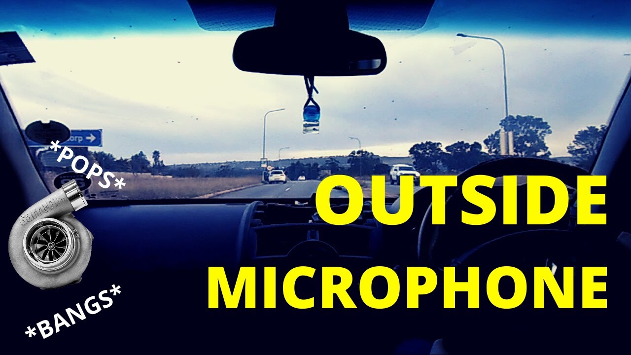 Straight Piped Renault Megane RS 225 - Outside Microphone