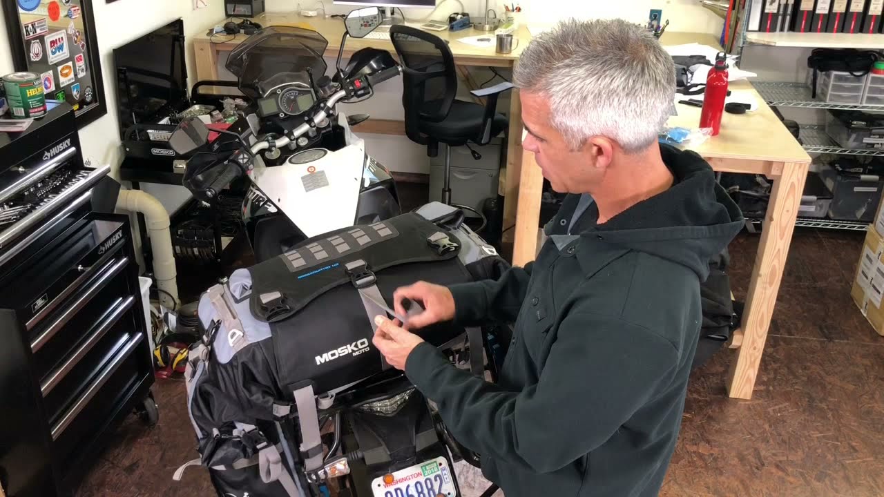 Дорожная сумка Mosko Moto Backcountry 30 л и 40 л