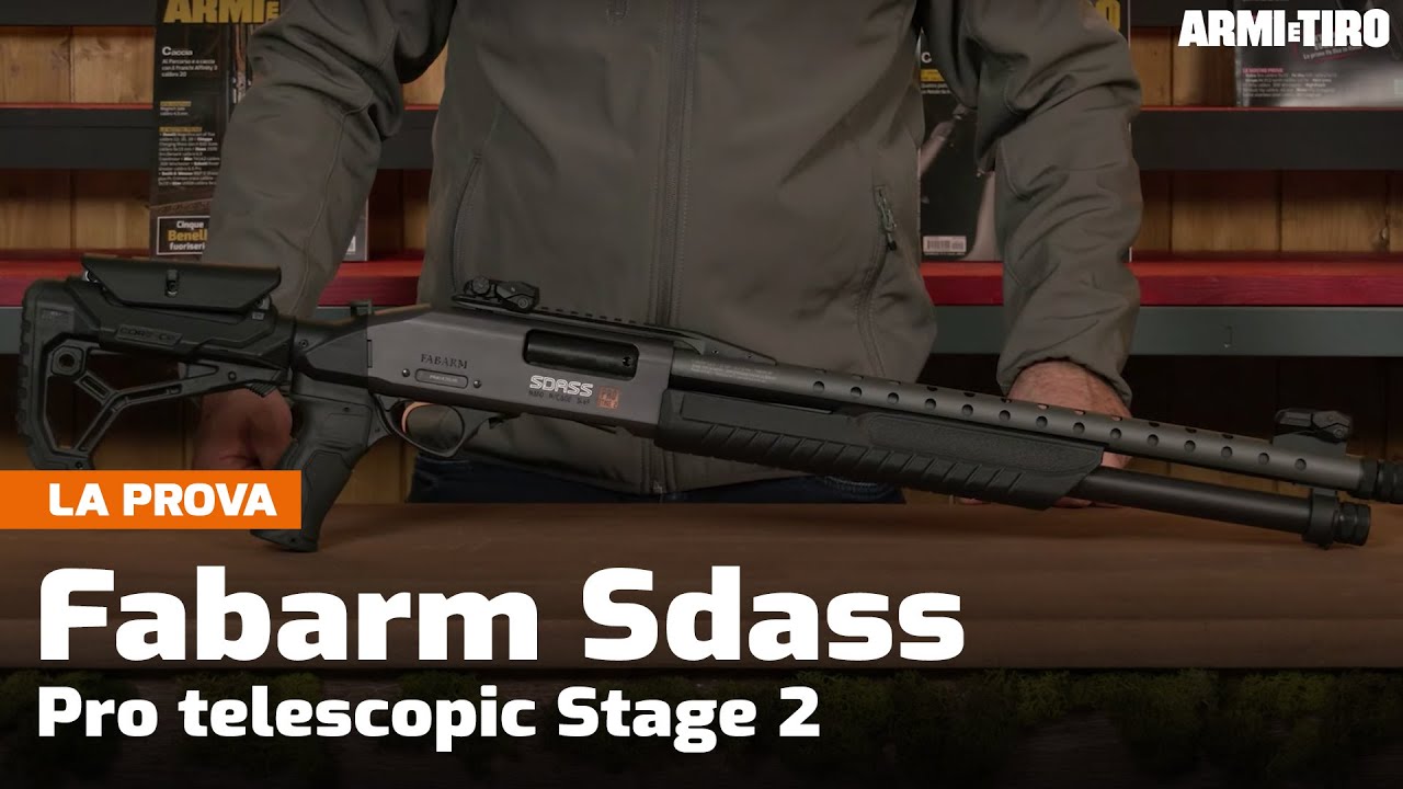 Fabarm Sdass pro telescopic Stage 2 calibro 12: il pompa tattico di seconda generazione | La prova
