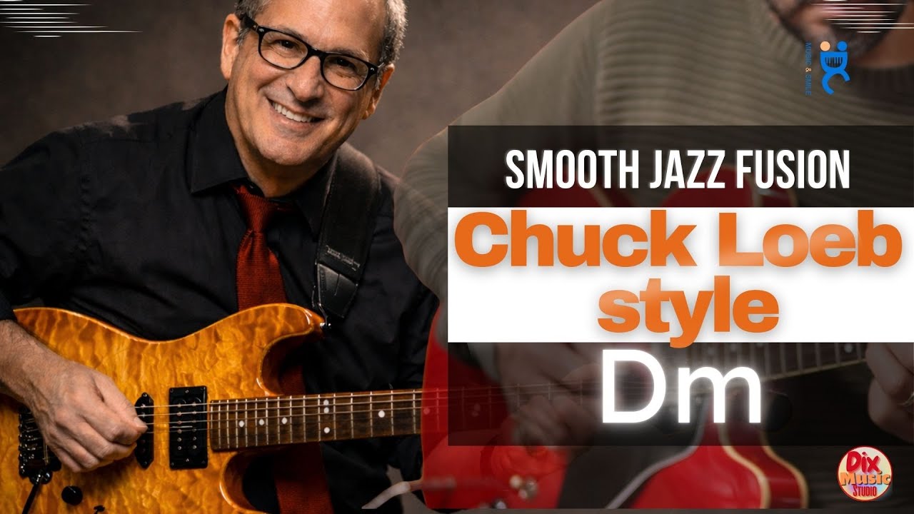 Smooth Jazz Fusion Backing Track – Chuck Loeb Style (feat. Leonardo Vitacolonna) | D minor (110 BPM)