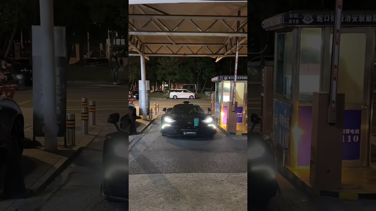 The Mercedes-AMG One, which just returned to Shenzhen from the factory 