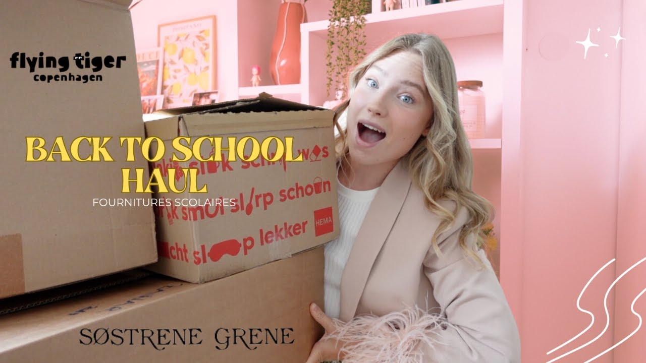HAUL FOURNITURES SCOLAIRES ( back to school )