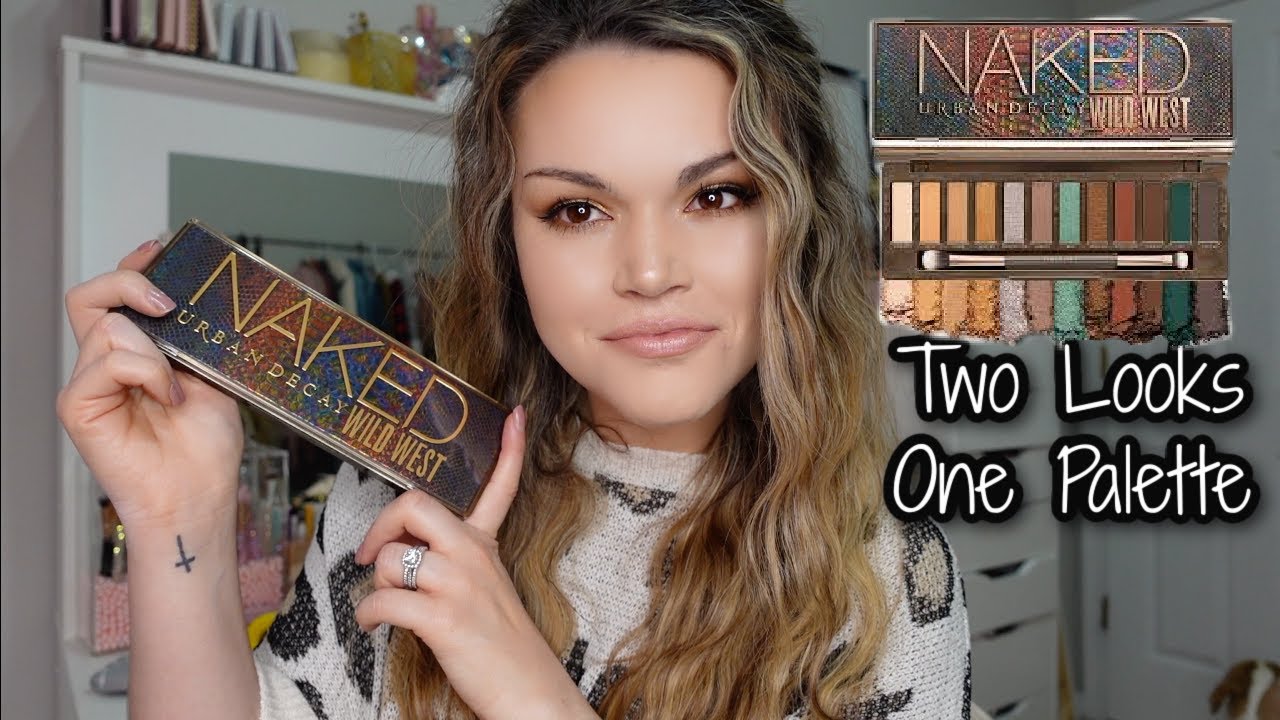 Two looks one Palette: Naked Wild West by Urban Decay