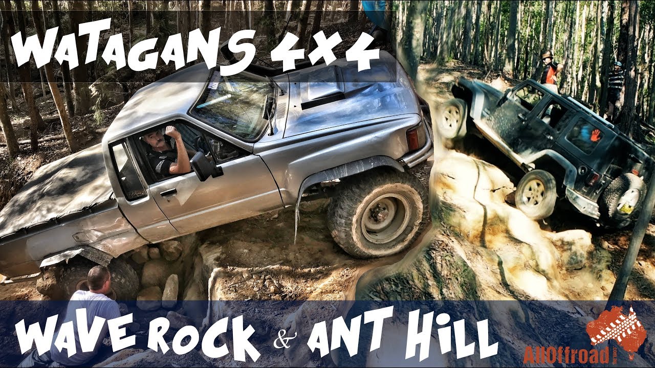 Watagans 4x4 | Extrem 4x4 | 4wd Wave Rock | Ant Hill | [2018] ALLOFFROAD#143
