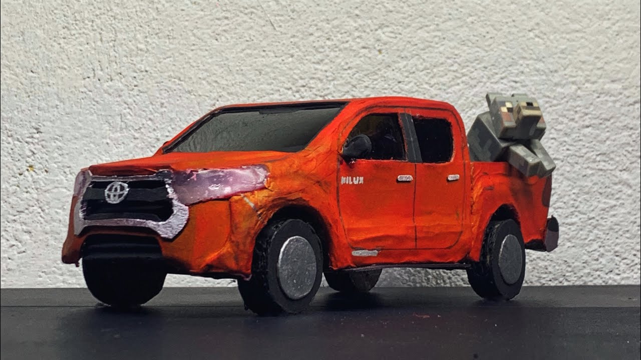 Toyota Hilux | Как сделать Toyota Hilux 2025 из картона