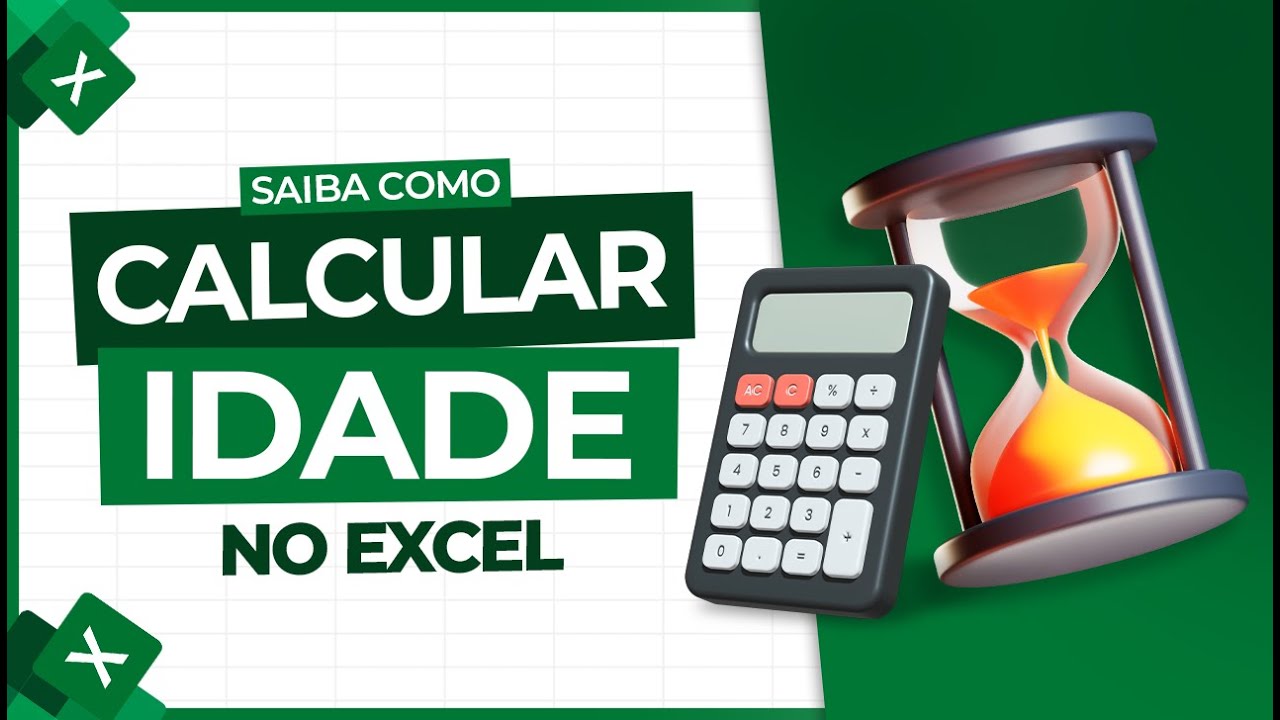Como Calcular Idade no Excel com a Fun&ccedil;&atilde;o DATADIF