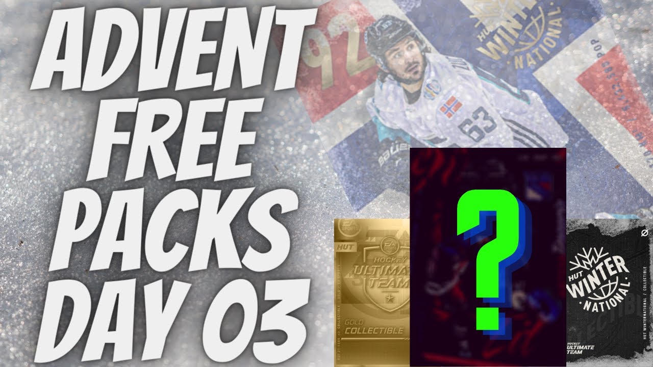 Advent Free Packs Day 03 & Winternational Pull! - NHL 21 Winternational Event