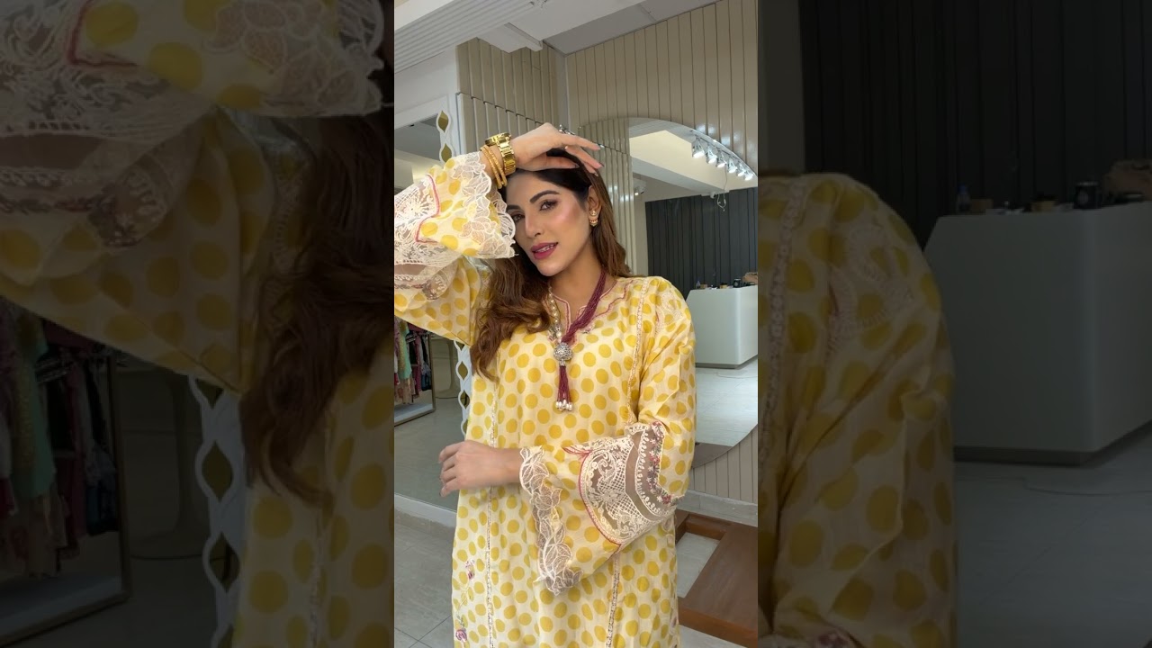 Jamdani yellow  Crafted to make you glow like the sun! 