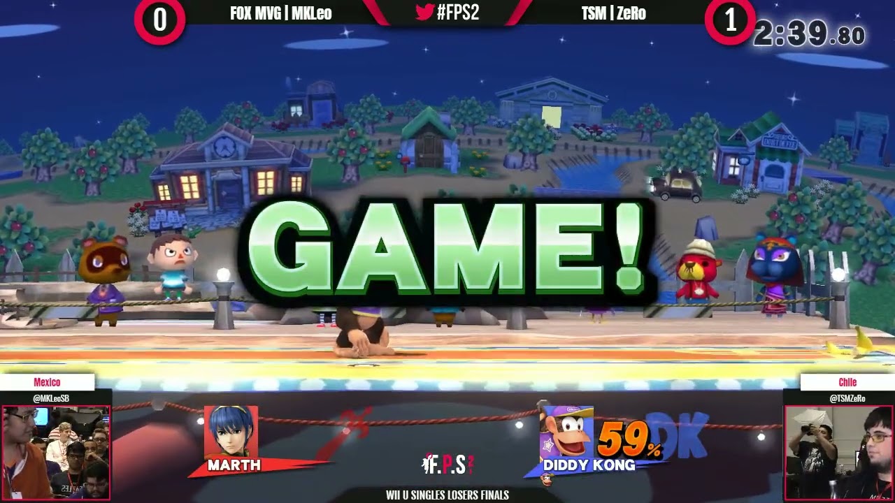 Frame Perfect Series 2 SSB4: MKLeo vs. ZeRo Losers Finals