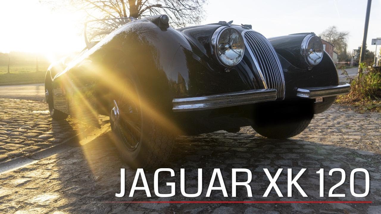Jaguar XK 120 : le roadster le plus rapide des années 1950.