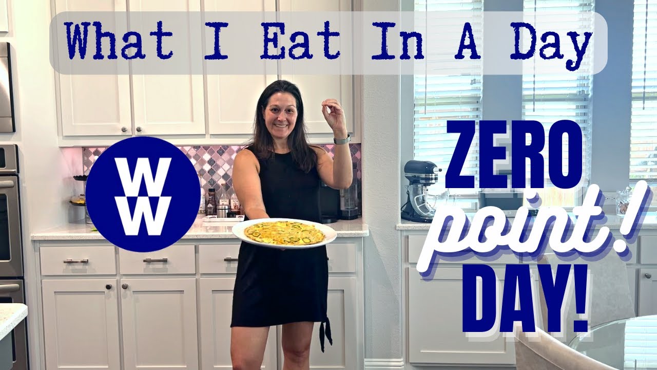 0 Point Day on Weight Watchers/ What I eat in a day!/ Fitville