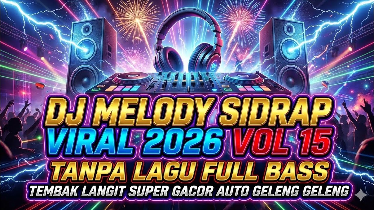 DJ MELODY SIDRAP VIRAL 2026 VOL 15 TANPA LAGU FULL BASS TEMBAK LANGIT SUPER GACOR AUTO GELENG GELENG