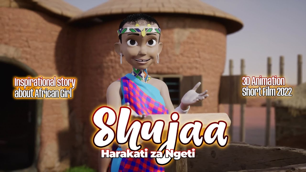 Best African 3D Animation: Shujaa (Harakati Za Ngeti Series)