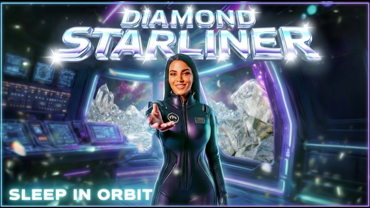 SLEEP IN SPACE: The Diamond Starliner (ASMR Guided Sleep Journey) #asmr
