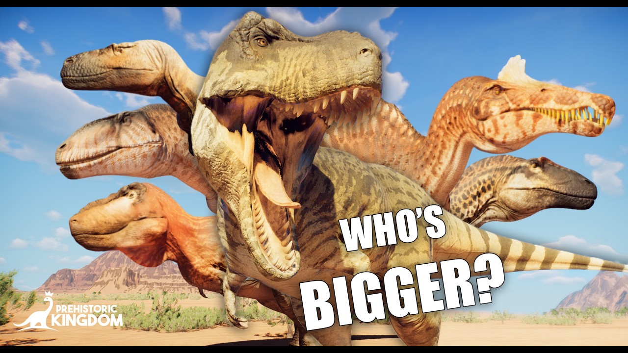 The Largest Carnivorous Dinosaurs &ndash; Who Was Bigger Than T. rex? | Prehistoric Kingdom