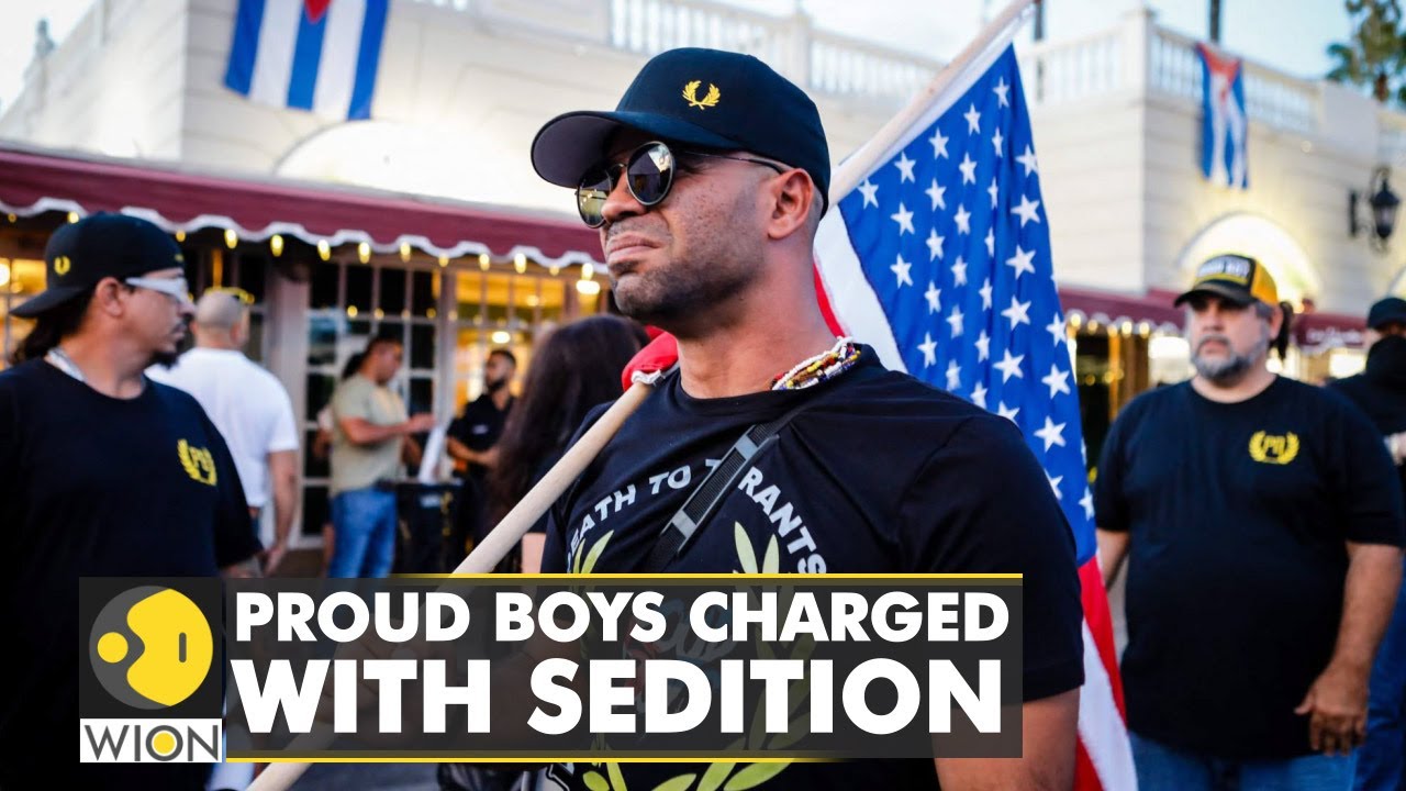 2021 Capitol Hill riots: Proud boys leader charged with sedition | World English News | WION
