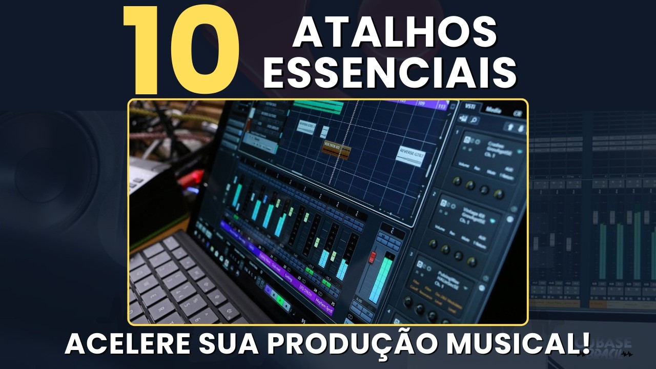 10 Atalhos Essenciais no Cubase para Acelerar sua Produção [Dicas de Produtividade]